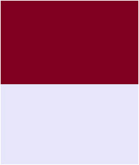 Burgundy and lavender color combination.