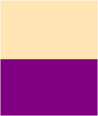 Peach and Purple color combinations.