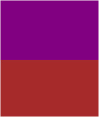 Purple and Brown color combinations.
