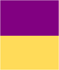 Purple and Mustard color combinations.