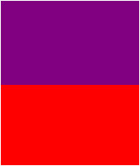 Purple and Red color combinations.