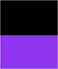 Black and purple color combination.